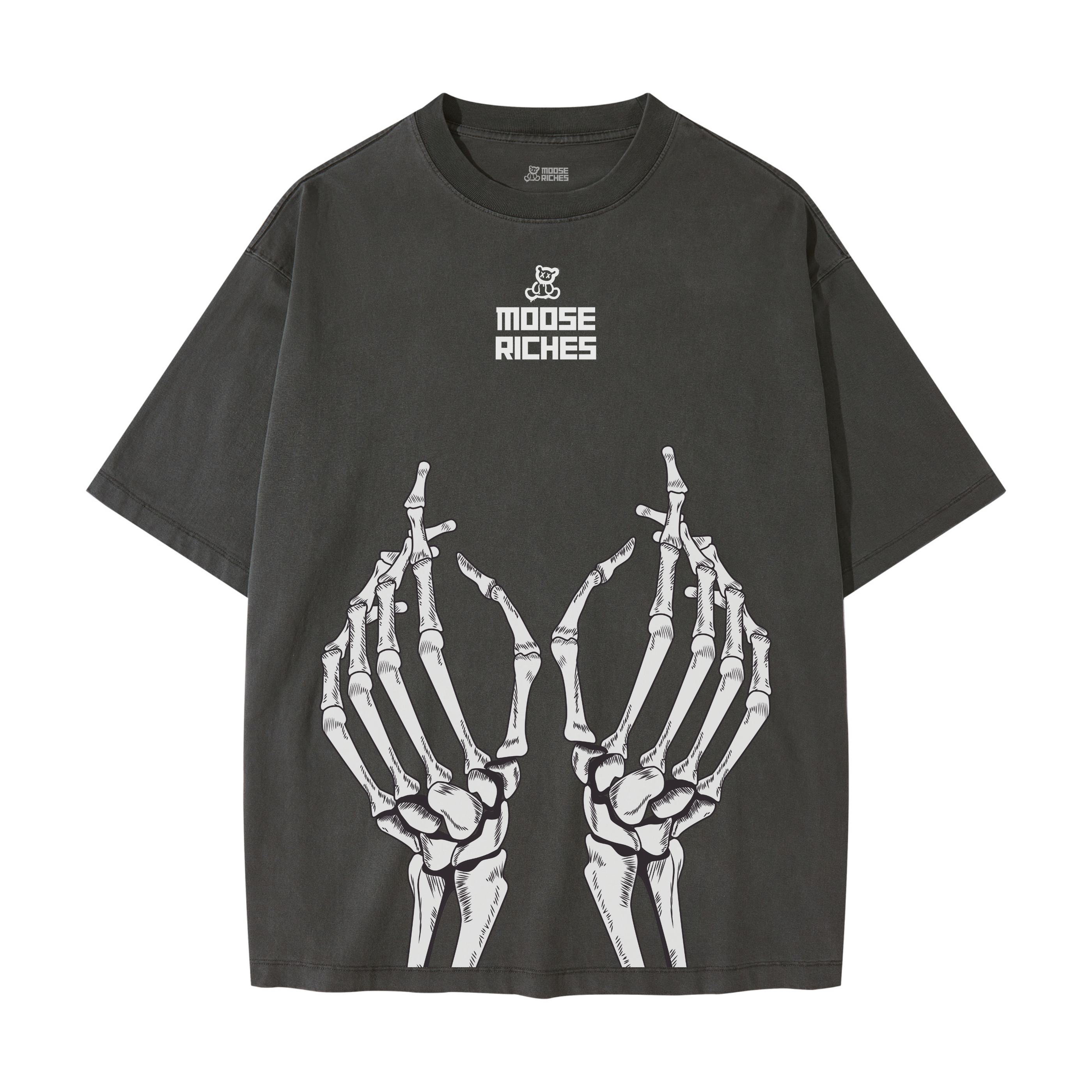 Skeleton Hand Oversized T-Shirt