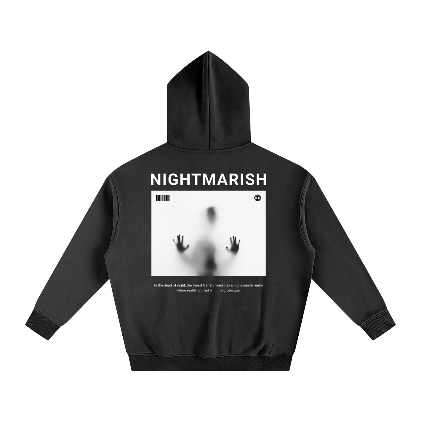 Nightmarish Oversize Fleeced Hoodie